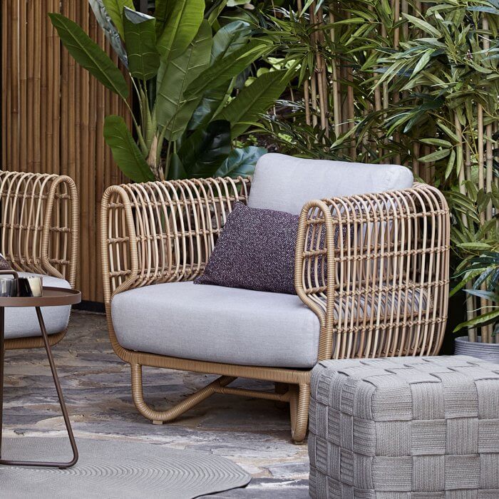 NEST Outdoor Lounge Chair - Cane-line Outdoor Collection - WGU Design Australia